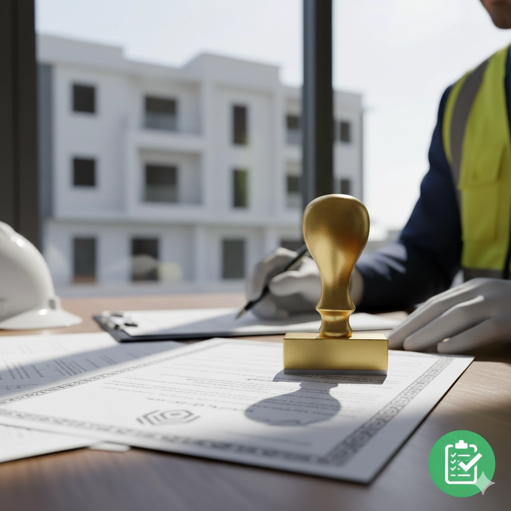 إصدار شهادة إتمام مباني
